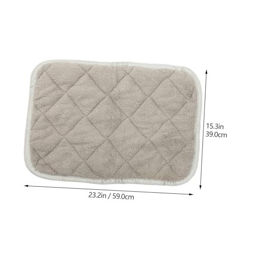 BAZEITFLOW Winterfeste Extra Dicke Schlafunterlage für Hunde und Katzen rutschfeste Waschbare Bettmatte Weiches Warmes Kissen für Welpen und Katzen zum Entspannten Schlafen und Ausruhen von BAZEITFLOW