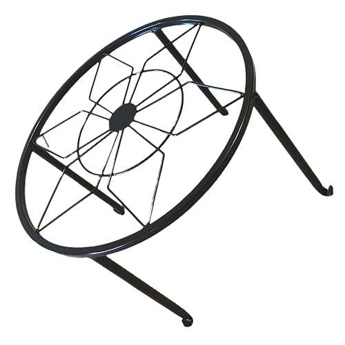 BAZEITFLOW hoher Pflanzenständer blumentopf Kitchen blumenstand Plant Shelf gutsküche klein Regale Fälschung für tischdeko Metallpflanzenständer Pflanzenständer im Freien Eisen Black von BAZEITFLOW
