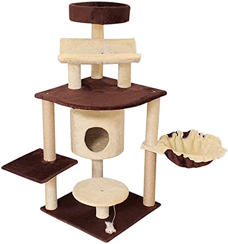 BAoce Kratzbaum Kratzbaum Katzenturm Katzenbaum Turm Katzenspielturm mit Sisal Kratzbäumen Katzenmöbel Katzenbaum Katzenturm LPZ24815 BAoce Kratzbaum Kratzbaum Katzenturm Katzenbaum Turm Katzenspielturm mit Sisal Kratzbäumen Katzenmöbel Katzenbaum Katzenturm LPZ24815 von BAoce