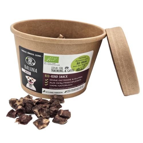 Baluna Minis Bio Hundesnacks | 86% Bio-Rind | Getreidefrei | Hundeleckerli Baluna Minis Bio Hundesnacks | 86% Bio-Rind | Getreidefrei | Hundeleckerli von BB BALUNA
