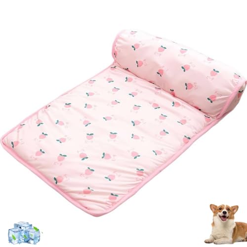 BBASILIYSD Haustier-Kühlmatte für Hunde und Katzen, waschbare Hunde-Kühlmatte, tragbare Haustier-Kühlkissen, Decke, für drinnen und draußen, Haustier-Schlafmatte, für Zwinger, Bett, Sofa oder BBASILIYSD Haustier-Kühlmatte für Hunde und Katzen, waschbare Hunde-Kühlmatte, tragbare Haustier-Kühlkissen, Decke, für drinnen und draußen, Haustier-Schlafmatte, für Zwinger, Bett, Sofa oder von BBASILIYSD