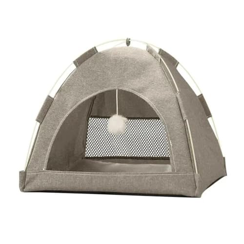 Hundezelt, wasserdichtes Tipi-Haus, atmungsaktiv, waschbar, für drinnen und draußen, Haustierzelt, geeignet für Kitten, tragbares Zelt Hundezelt, wasserdichtes Tipi-Haus, atmungsaktiv, waschbar, für drinnen und draußen, Haustierzelt, geeignet für Kitten, tragbares Zelt von BBASILIYSD