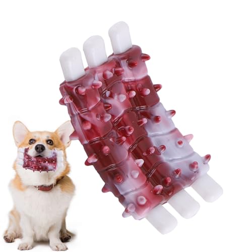 BBAUER Beißstab für Haustiere, Kauspielzeug für Hunde, Knochen | Unzerstörbares, langlebiges Hundespielzeug in Knochenform - Langlebiges Hundeknochen-Spielzeug zum Zahnen von Welpen für die von BBAUER