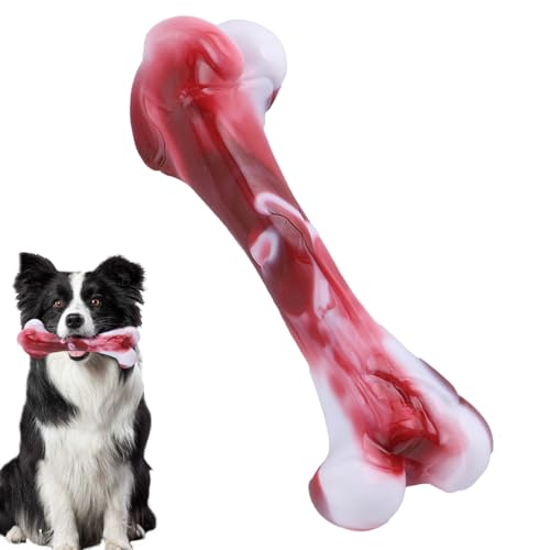 BBAUER Haustier-Beißspielzeug für Welpen, unzerstörbares Kauspielzeug für Hunde - Kauspielzeug für Welpen, Robustes Spielzeug in Knochenform - Haustier-Beißspielzeug, Knochenstäbe für die von BBAUER