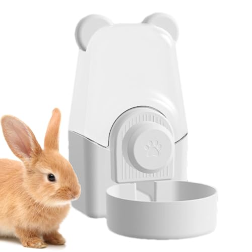 Kaninchen-Wasserspender, Kleintier-Wasserflasche - Automatischer Zwinger-Wasserspender, Käfig-Wasserflasche | Vielseitiger Haustier-Wasserspender für Kleintiere, Trinkflasche für Hunde, Katzen, Kaninc von BBAUER