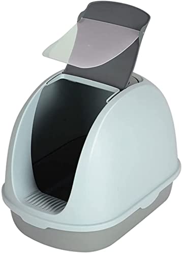 BBZY Großer Raum, luftdicht, geschlossene Katzentoilette mit Katzenschaufel, Vorderklappe, Katzentoilette, leicht zu reinigen, für alle Katzen BBZY Großer Raum, luftdicht, geschlossene Katzentoilette mit Katzenschaufel, Vorderklappe, Katzentoilette, leicht zu reinigen, für alle Katzen von BBZY