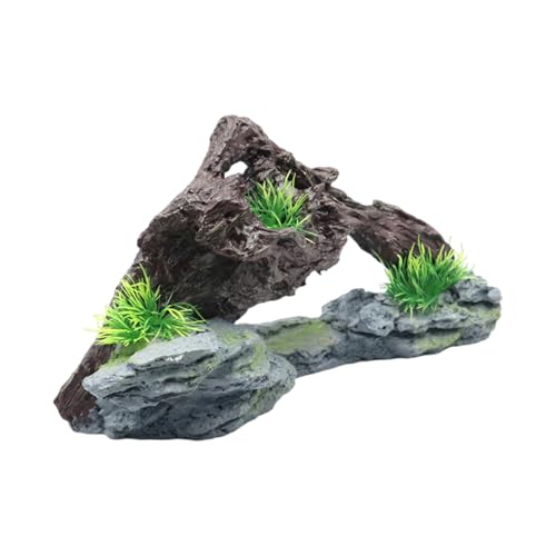 BCIOUS Aquarien, Steingras, Simulationslandschaft, groß, Steingarten, Aquarien, Landschaftsbau, Berg, Steingarten, Harze, Aquarien, Ornamente von BCIOUS