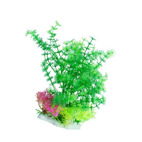 BCIOUS Aquarium-Landschaft, künstliche Pflanze, Aquarien, Landschaftsbau für Garnelenzucht, Landschaftsdekoration, Gras, Basteln, Aquarium-Zubehör von BCIOUS