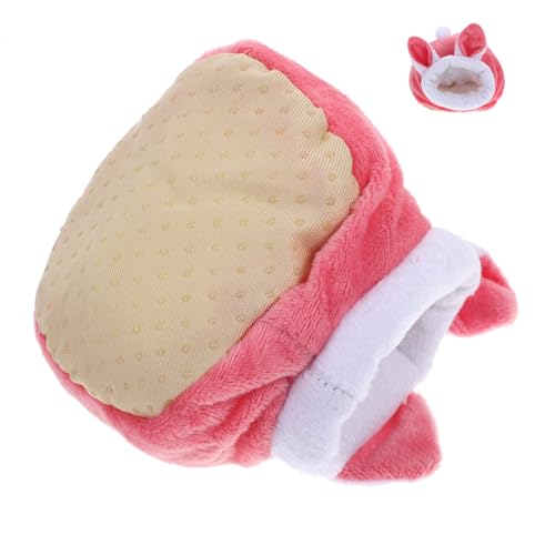 BCJMKDX Haustier-Bett. Hamster Warmes Bett Meerschweinchen Fleece Bett Hase Käfige Haustier Hamster Nest Hamster Schlafbett H von BCJMKDX