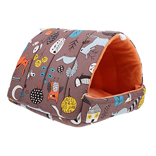 BCJMKDX Haustier-Bett. Hamsternest, Chinchilla-Bett, Hamsterversteck, warmes Hamsternestbett, Haustierkäfig, Nest for Schlafen, C von BCJMKDX