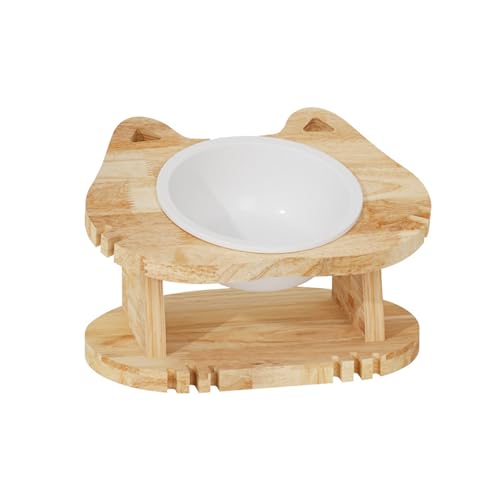 Haustiernäpfe, Katzen- und Hundenäpfe, Keramik-Futternäpfe, Hundefutter- und Wassernapf-Set for kleine Hunde, Katzen, schwere Hundenäpfe, Futterstation for Haustiere(S) von BCJMKDX