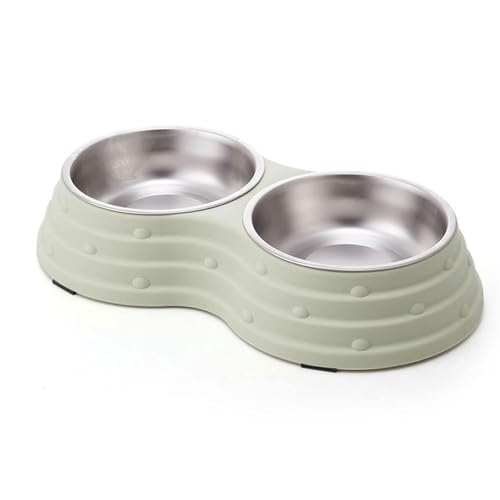 Haustiernäpfe, Katzen- und Hundenäpfe, abnehmbare Doppelnäpfe aus Edelstahl for Futter und Wasser mit rutschfestem Boden for Haustiere und kleine Hunde Katzen Haustiernäpfe, Katzen- und Hundenäpfe, abnehmbare Doppelnäpfe aus Edelstahl for Futter und Wasser mit rutschfestem Boden for Haustiere und kleine Hunde Katzen von BCJMKDX