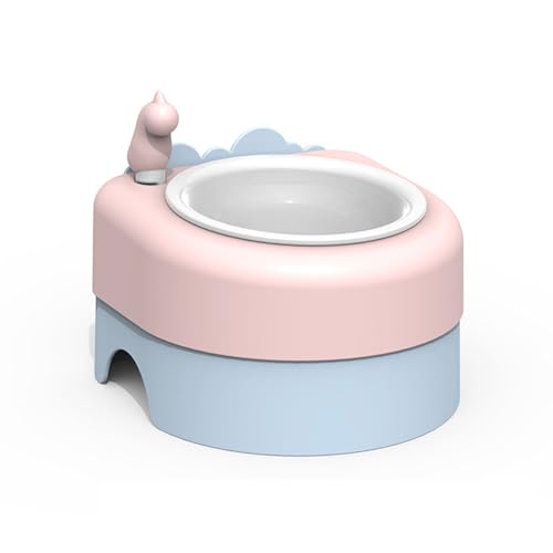 Haustiernäpfe, Katzenfutternapf aus Keramik for Katzen und Hunde, schützt die Wirbelsäule, Futternapf for Katzen und kleine Hunde, Pink Haustiernäpfe, Katzenfutternapf aus Keramik for Katzen und Hunde, schützt die Wirbelsäule, Futternapf for Katzen und kleine Hunde, Pink von BCJMKDX