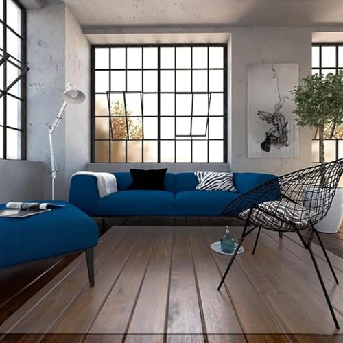 Zaun Mesh,. Durchsichtige PVC-Teppichmatte for Schreibtischstühle, Läufer, transparenter, wasserdichter Teppichläufer aus Kunststoff, 1,5 mm dick, Mattenschutzunterlage(80x600cm(2.6ftx19.5ft)) von BCJMKDX