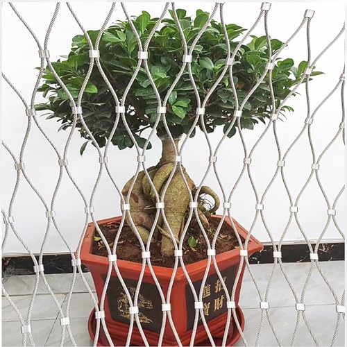 Zaun Mesh,. Hochleistungs-Absturzsicherungsnetz for große Höhen, Begrenzungszaun for Schutz von Kabeln(2x10M) von BCJMKDX