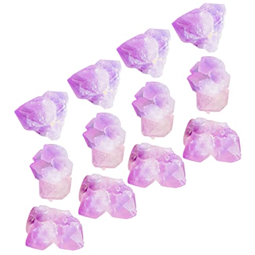 BCOATH 1 Packung natürliche Trommelsteine ​​aus Kristall Geburtssteine Dekoration für Aquarien 100 g/Packung dekorative Steine ​​für Pflanzgefäße von BCOATH