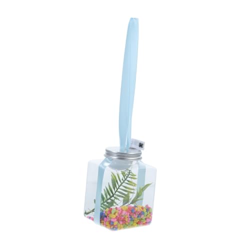 BCOATH Dekoratives Aquarium Aus Kunststoff Mit Lampe Fischglas Für Zuhause Büro Für Freunde Und Familie BCOATH Dekoratives Aquarium Aus Kunststoff Mit Lampe Fischglas Für Zuhause Büro Für Freunde Und Familie von BCOATH