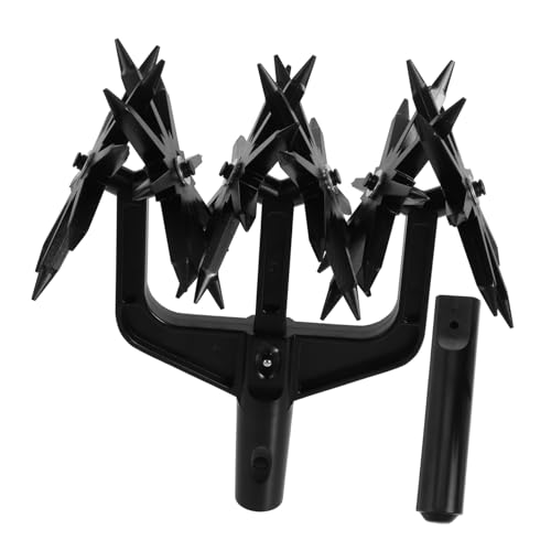 BCOATH 1 Satz Garten Bodenkultivator Rotationsgrubber Werkzeug Mit Spikes Garten Bodenvertikutierer Belüfter Tiefes Pflügen Rasenfräse Für Die Gartenbearbeitung BCOATH 1 Satz Garten Bodenkultivator Rotationsgrubber Werkzeug Mit Spikes Garten Bodenvertikutierer Belüfter Tiefes Pflügen Rasenfräse Für Die Gartenbearbeitung von BCOATH