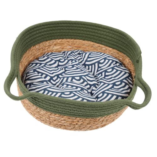 BCOATH Luxuriöses Katzennestbett für Innenkatzen Haustierbett Nest Kätzchen Schlafbett Welpenkissen BCOATH Luxuriöses Katzennestbett für Innenkatzen Haustierbett Nest Kätzchen Schlafbett Welpenkissen von BCOATH