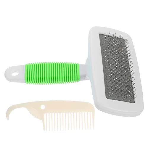 BCOATH Pet Grooming Kt Set Hundebürste Katzenbürste Fellpflegekamm Große Haustierbürste für Katzen Hunde Einfache Haarentfernung Bequem zu halten BCOATH Pet Grooming Kt Set Hundebürste Katzenbürste Fellpflegekamm Große Haustierbürste für Katzen Hunde Einfache Haarentfernung Bequem zu halten von BCOATH