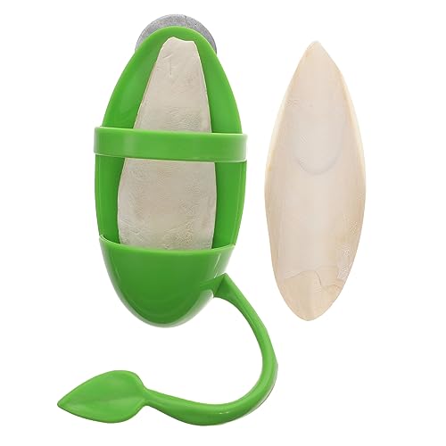 BCOATH Papageien Futterstation Mit Halter Aus Futterrack Und Cuttlebones Für Vögel Vielseitige Futteraufnahme Für Frisches Obst Gemüse Und Snacks Für Wellensittiche Papageien Und von BCOATH