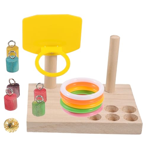 BCOATH 1satz Parrot Intelligence Toy Biting and Basketball Game Für Vögel Interaktives Spielzeug Bewegung Und Geistiger Aktivität Für Arten Von Papageien Und Vögeln Zufällige BCOATH 1satz Parrot Intelligence Toy Biting and Basketball Game Für Vögel Interaktives Spielzeug Bewegung Und Geistiger Aktivität Für Arten Von Papageien Und Vögeln Zufällige von BCOATH