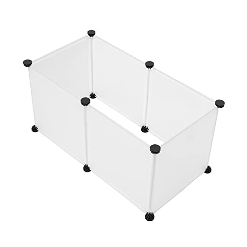 BCOATH Langlebiges Material Einfach zu installierender Haustierzaun Hamster Kaninchen Igel Laufstall Haustier Isolations- und Trainingszaun BCOATH Langlebiges Material Einfach zu installierender Haustierzaun Hamster Kaninchen Igel Laufstall Haustier Isolations- und Trainingszaun von BCOATH
