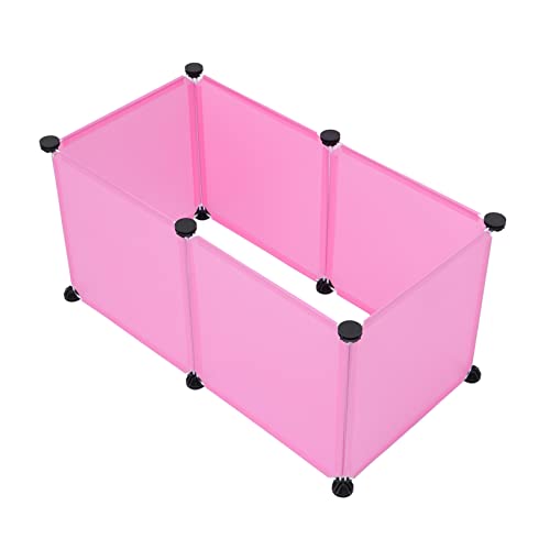 BCOATH 6er-Pack Mini-käfig Haustier-Spielplatz Für Kleintiere Haustier-zusammenbau Haustier-Zaun Haustier-Hamster-zubehör Mini-Zaun-Spielzeug Farbe Zufällig BCOATH 6er-Pack Mini-käfig Haustier-Spielplatz Für Kleintiere Haustier-zusammenbau Haustier-Zaun Haustier-Hamster-zubehör Mini-Zaun-Spielzeug Farbe Zufällig von BCOATH