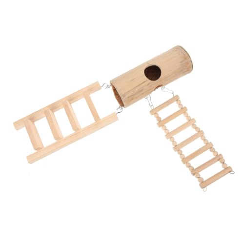 BCOATH 1 Set Natürliches Hamsterversteck Mit Leiter Zum Aufhängen, Hamsterhaus, Rattenzuchtnest BCOATH 1 Set Natürliches Hamsterversteck Mit Leiter Zum Aufhängen, Hamsterhaus, Rattenzuchtnest von BCOATH