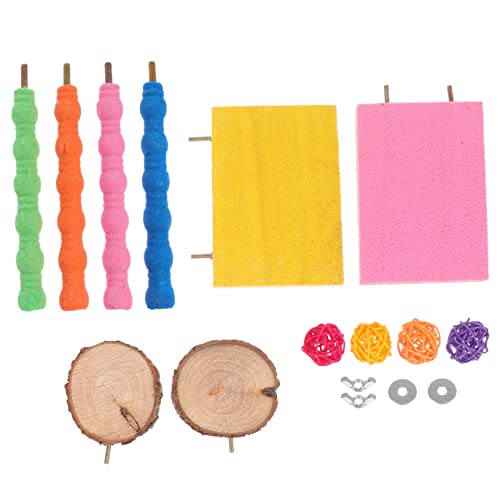 BCOATH 1 Satz Sprungbrett Vogelspielzeug knete Spielzeug Vogelbeißspielzeug Kauspielzeug für Papageien Spielzeuge Backenzahnspielzeug für Haustiere Zubehör für Vogelkäfige beissen Vögel BCOATH 1 Satz Sprungbrett Vogelspielzeug knete Spielzeug Vogelbeißspielzeug Kauspielzeug für Papageien Spielzeuge Backenzahnspielzeug für Haustiere Zubehör für Vogelkäfige beissen Vögel von BCOATH
