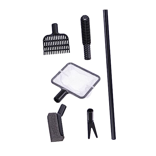 BCOATH Komplette Aquarium-Werkzeuge 1 Set Aquarium-Set Schaber Kiesrechen Bürste Sicher Für Aquarien von BCOATH