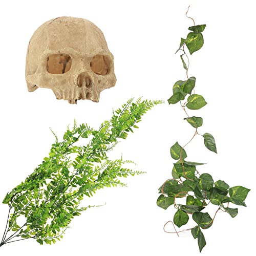 BCOATH Sichere Reptiliendekoration Lebensechte Pflanzen Und Ranken Dekorieren. BCOATH Sichere Reptiliendekoration Lebensechte Pflanzen Und Ranken Dekorieren. von BCOATH