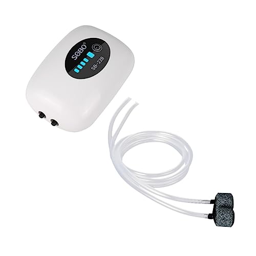 BCOATH Luftpumpe für Aquarien leise robust aus Kunststoff einfach zu bedienen BCOATH Luftpumpe für Aquarien leise robust aus Kunststoff einfach zu bedienen von BCOATH