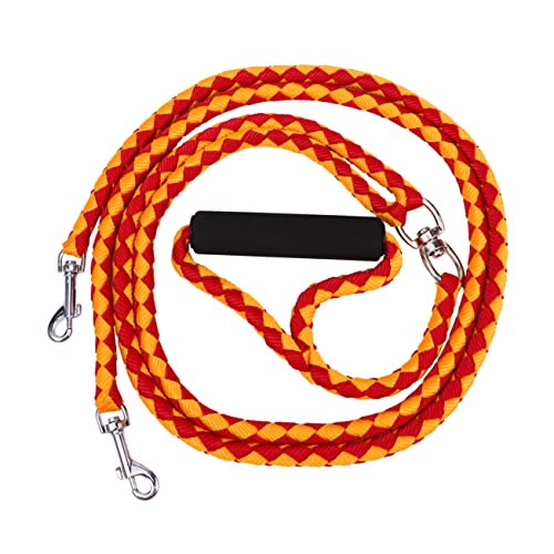 BCOATH Bungee-Hundeleine 1 Stück Haustierleine Geflochtene Hundeleine Welpengurt Hundetrainingsleine Reiseleine Haustierhandleine Outdoor-Leine Seil Zum Weben Doppelter Hundeleine von BCOATH