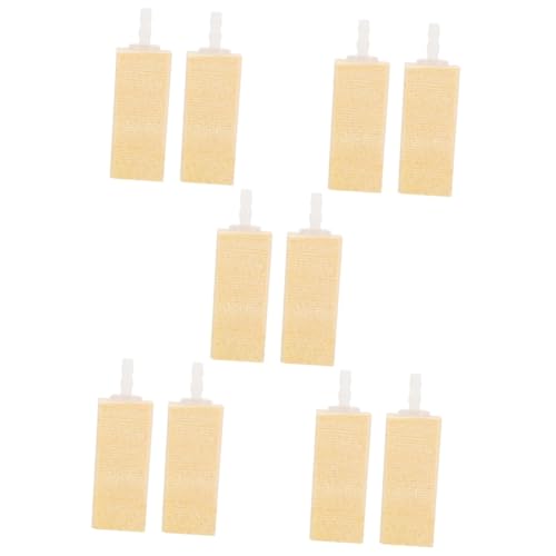 BCOATH 5sets Nano Aquarium Eiweißabschäumer Zubehör Holz Bubbler Blase Stein Für Fisch Stein Diffusor 2 Stücke * 5 von BCOATH