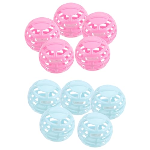 BCOATH Katzenspielzeug Mit Glöckchen 10er-Pack Plastikbälle Spielzeug Für Katzen Interaktives Katzenspielzeug Für Den Innenbereich Kätzchen-kratzbrett Haustier-Spielzeug BCOATH Katzenspielzeug Mit Glöckchen 10er-Pack Plastikbälle Spielzeug Für Katzen Interaktives Katzenspielzeug Für Den Innenbereich Kätzchen-kratzbrett Haustier-Spielzeug von BCOATH