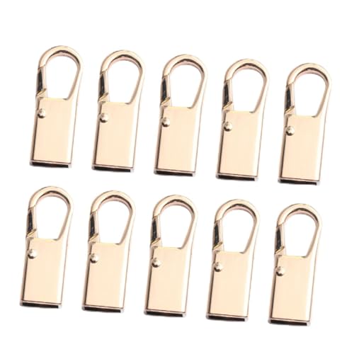 BCOATH 10 Stück Teiliges Goldene Bag Handle Buckle Ersatz Schnalle Robust Langlebig für Gepäck Koffer Tasche Multifunktional als Schlüsselanhänger und Reißverschlussverlängerung Geeignet BCOATH 10 Stück Teiliges Goldene Bag Handle Buckle Ersatz Schnalle Robust Langlebig für Gepäck Koffer Tasche Multifunktional als Schlüsselanhänger und Reißverschlussverlängerung Geeignet von BCOATH