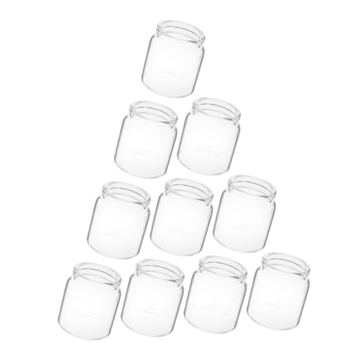 BCOATH 10pcs Mini -Glas -ausbreitung Vasen Für Sukkulenten Testrohr Blütenhalter Mikrolandschaft Dekoration Transparente Glasflaschen Anlagen -ausbreitung Für - Und Bürodekoration von BCOATH
