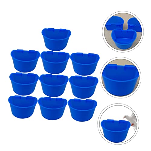 BCOATH 10st Taube Sandbecher Kaninchenfutter Taube Wasserbecher Wassernäpfe Für Vogelfutter Futterstelle Für Papageien Vogelfütterer Vogelfutterbecher Futterspender Für Vogelkäfige Blue BCOATH 10st Taube Sandbecher Kaninchenfutter Taube Wasserbecher Wassernäpfe Für Vogelfutter Futterstelle Für Papageien Vogelfütterer Vogelfutterbecher Futterspender Für Vogelkäfige Blue von BCOATH