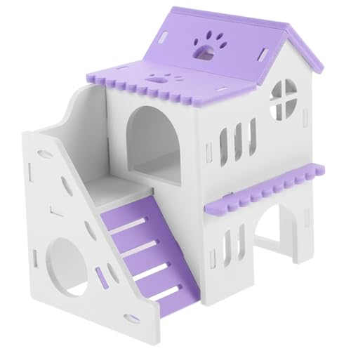 BCOATH 1Satz Meerschweinchenhaus Rampe Niedliches Hamsterversteck Villa Form Für Zwerghamster Rennmäuse Und Andere Kleine Haustiere Und Sicher BCOATH 1Satz Meerschweinchenhaus Rampe Niedliches Hamsterversteck Villa Form Für Zwerghamster Rennmäuse Und Andere Kleine Haustiere Und Sicher von BCOATH