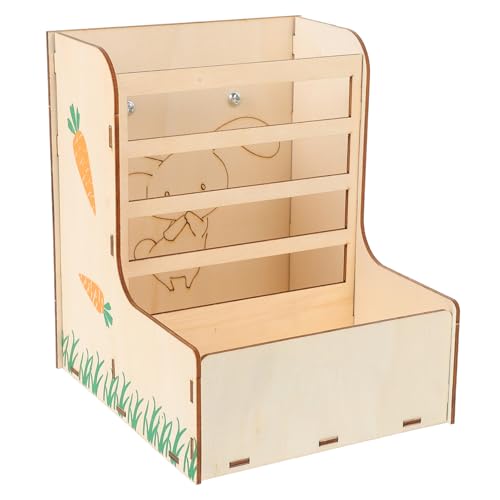 BCOATH 1Stk Hasengrasständer Futterstelle für Kaninchen Kaninchenstall im Innenbereich kanninchenfutter Futter Hasen Futter Werkzeug Hasenfutterautomat aus Holz Tiergrasfresser hölzern BCOATH 1Stk Hasengrasständer Futterstelle für Kaninchen Kaninchenstall im Innenbereich kanninchenfutter Futter Hasen Futter Werkzeug Hasenfutterautomat aus Holz Tiergrasfresser hölzern von BCOATH