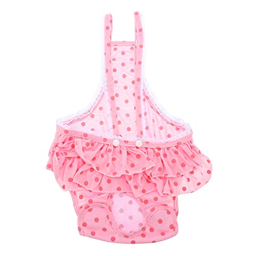 BCOATH 1pc Haustier Windel Hund Hose Für Männliche Welpen Atmungsaktive Baumwolle Elegante Dot Muster Größe XL BCOATH 1pc Haustier Windel Hund Hose Für Männliche Welpen Atmungsaktive Baumwolle Elegante Dot Muster Größe XL von BCOATH