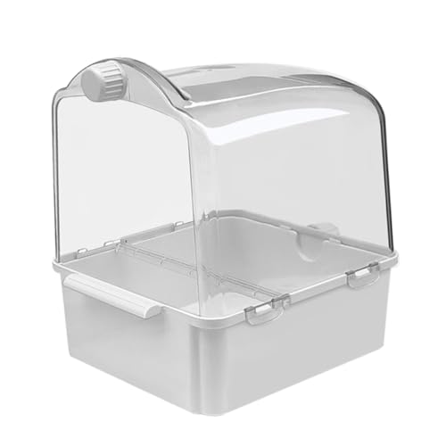 BCOATH 1Stück Papagei Duschwanne für Kleine Hochwertige Badewanne mit Wasserinjektor für Wellensittiche Kanarien und Andere Kleinvögel Fördert BCOATH 1Stück Papagei Duschwanne für Kleine Hochwertige Badewanne mit Wasserinjektor für Wellensittiche Kanarien und Andere Kleinvögel Fördert von BCOATH