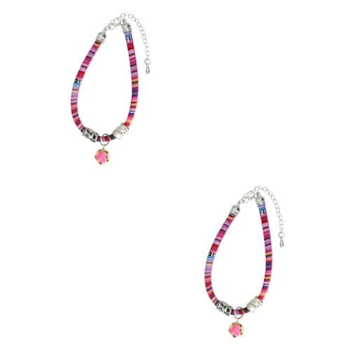 BCOATH 2 Stück Halsband Mit Abreißbarer Kette Abnehmbares Halsband Aus Weicher Baumwolle Für Veranstaltungen Im Freien von BCOATH