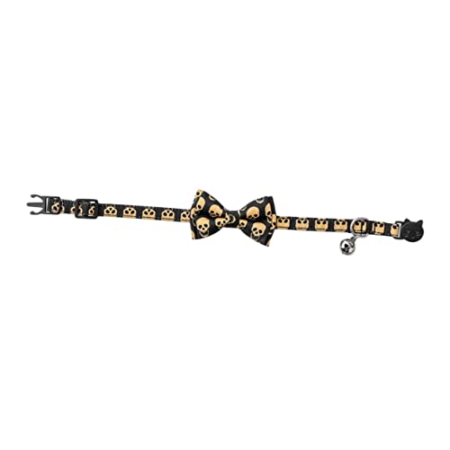 BCOATH 2 Stück Halloween Haustierhalsband Hund Verstellbare Halskette Stilvolle Haustierbedarf Katze Hundehalsband von BCOATH