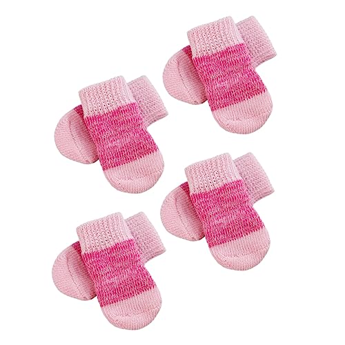 BCOATH Hundesocken-Set 2 Paar Socken Bequeme Passform Modisch Und Schützend Für Ihren Pelzigen Freund von BCOATH