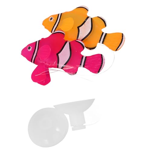 BCOATH Realistische künstliche Fisch Tank Ornamente lebendige Quallen Aquarium Silikon Fisch BCOATH Realistische künstliche Fisch Tank Ornamente lebendige Quallen Aquarium Silikon Fisch von BCOATH
