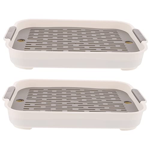 BCOATH Haustier-toiletten-Set Für Hamster Meerschweinchen Großes Fassungsvermögen Auslaufsicher Stilvolles Design Für Den Haushalt Weiß BCOATH Haustier-toiletten-Set Für Hamster Meerschweinchen Großes Fassungsvermögen Auslaufsicher Stilvolles Design Für Den Haushalt Weiß von BCOATH