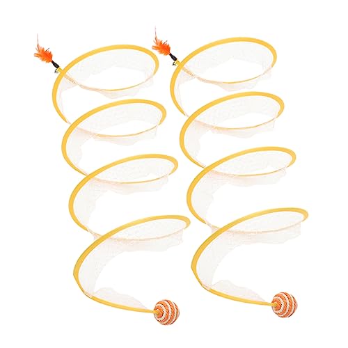 BCOATH 2 Stück Katze Spielzeug Katze Interaktive Spielzeug Kratzen Pad Kätzchen Spielen Zubehör Für Indoor Spaß von BCOATH