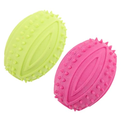 BCOATH 2st Hundeball Aus Gummi Kaubälle Für Welpen Kauspielzeug Für Welpen Zum Zahnen Haustier Quietschender Ball Hundespielzeug Für Draußen Pey Jagt Spielzeug Haustier Hund Kleiner Hund BCOATH 2st Hundeball Aus Gummi Kaubälle Für Welpen Kauspielzeug Für Welpen Zum Zahnen Haustier Quietschender Ball Hundespielzeug Für Draußen Pey Jagt Spielzeug Haustier Hund Kleiner Hund von BCOATH